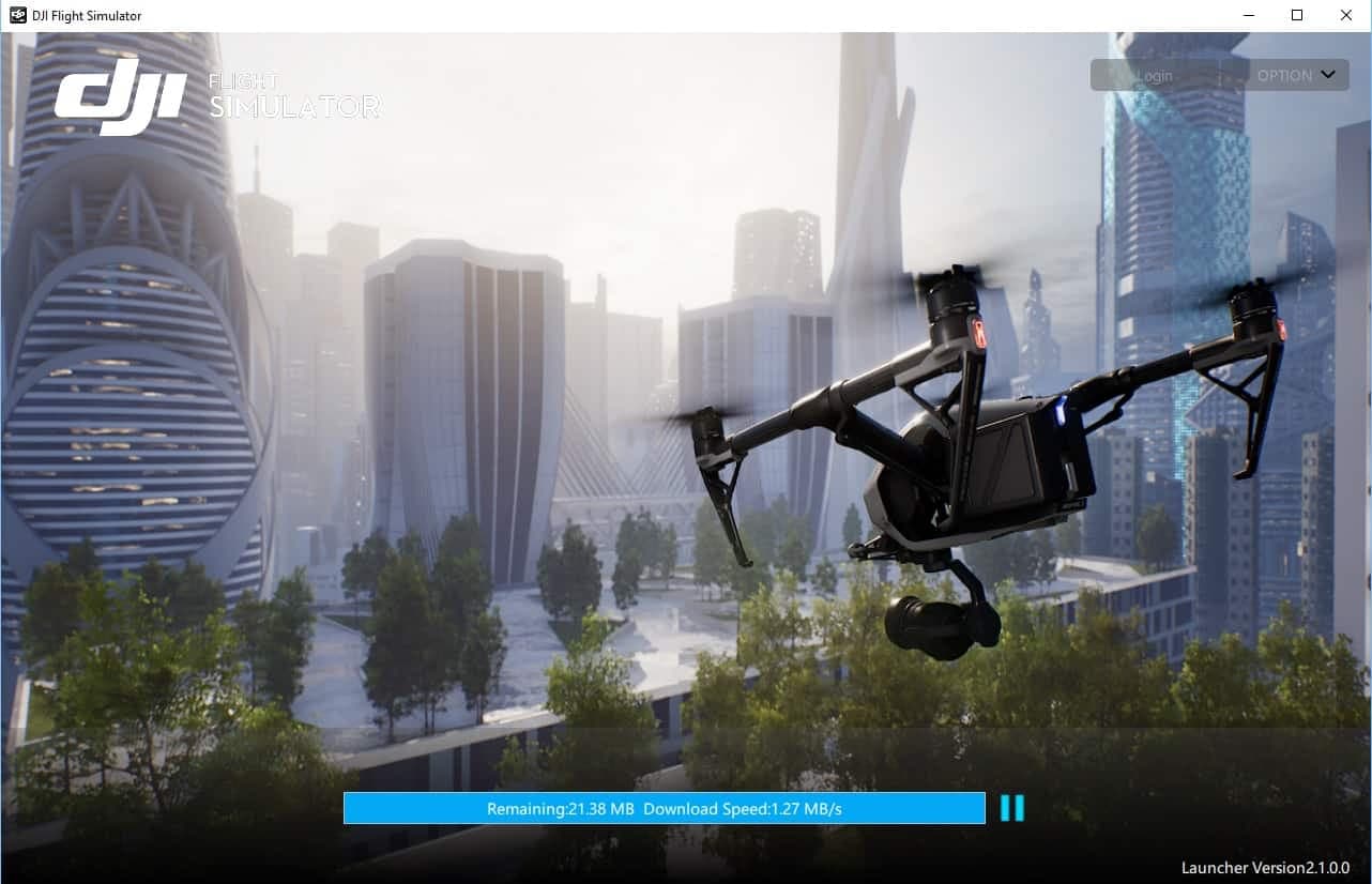 DJI Flight Simulator