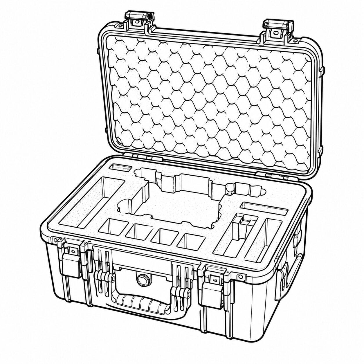 eBee VISION hard carry case