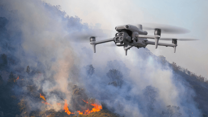 Lutte contre l’incendie à l’aide des drones