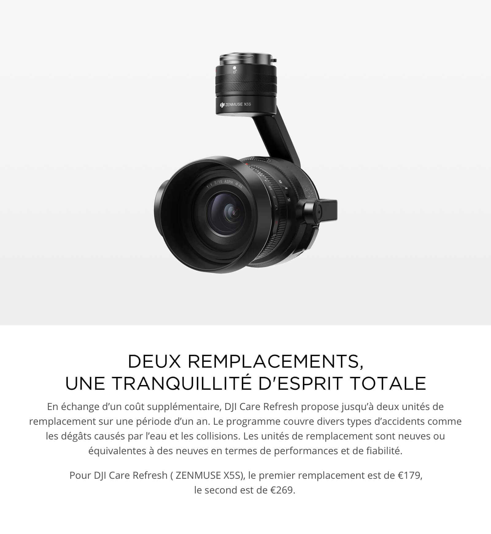 dji care x5s