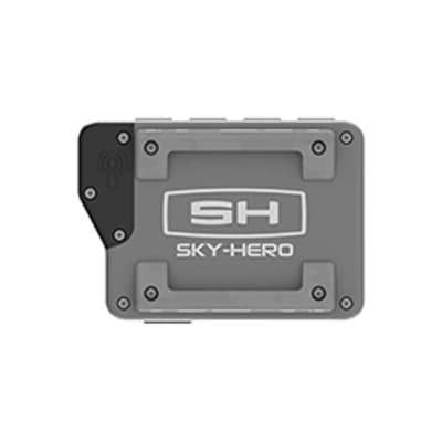 Écran tactique portable vue de dos