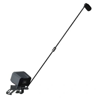 Système micro-talkie-walkie embarqué MP10E vue de profil