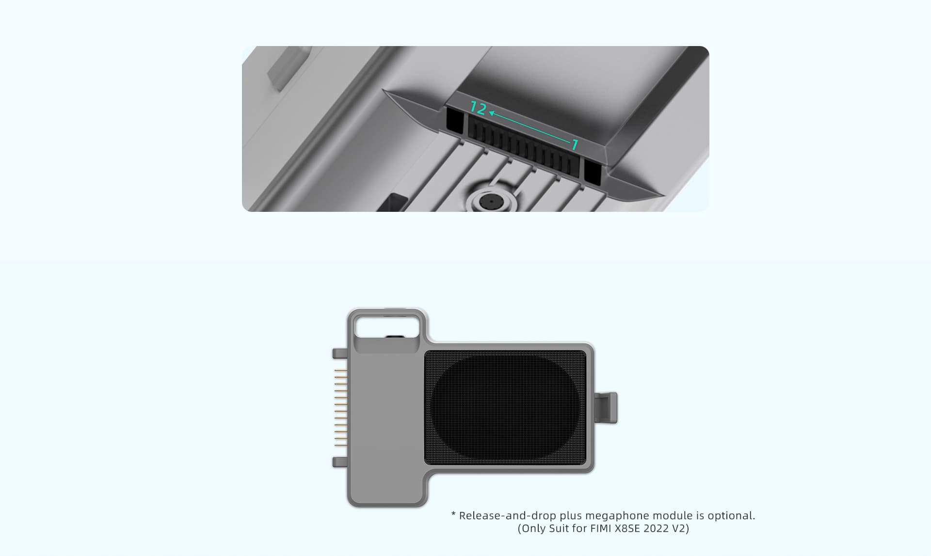 Visuel port pour accesoires