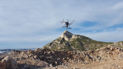 Carriere drone