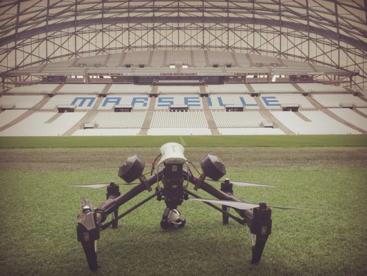 DJI INSPIRE 2 au Velodrome