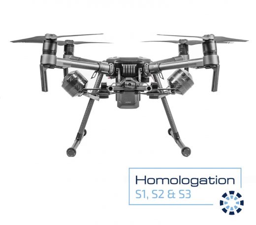 Drone DJI MATRICE 210 v2 - Photo, audio & vidéo