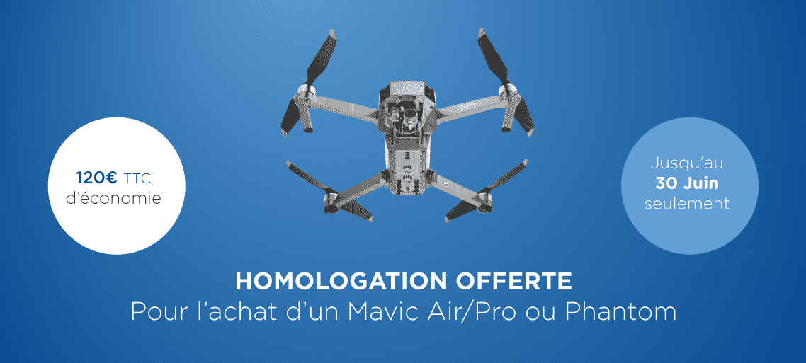 mavic pro homologation offerte