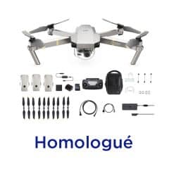 DJI Mavic pro platinum combo fly more homologué – S1-S2-S3 DGAC