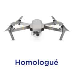 DJI Mavic Pro Platinum homologué S1-S2-S3 DGAC