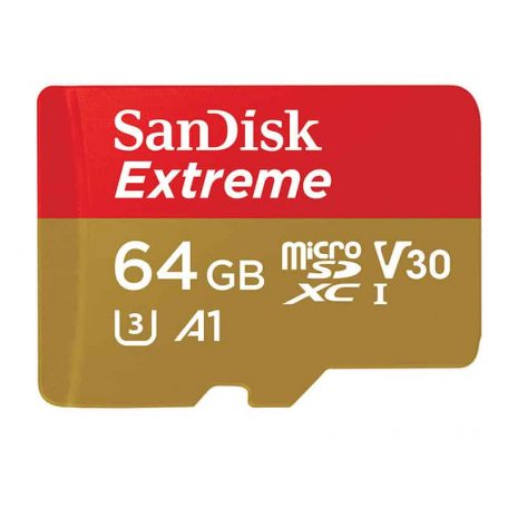 SanDisk Extreme microSD Card 64Go