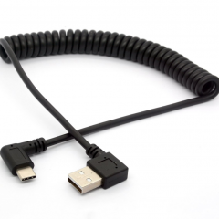 Câble USB-C spirale