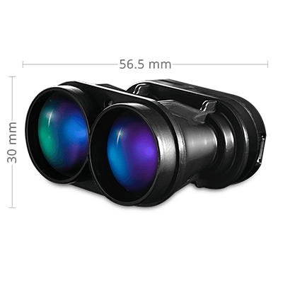 LIDAR LightWare SF30-D vue de profil