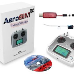 simulateur AeroSim RC avec télécommande