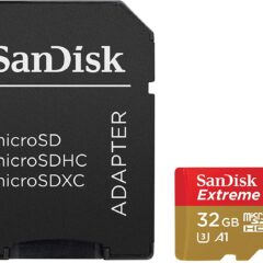 Carte microSD SanDisk Extreme 32Go + Adaptateur SD