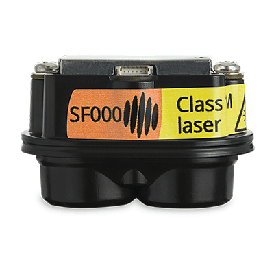 LIDAR Lightware SF000-B vue du dessus