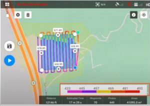 Suivi Automatique du Terrain par Drone