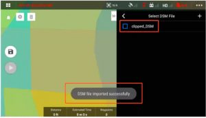 Suivi Automatique du Terrain par Drone