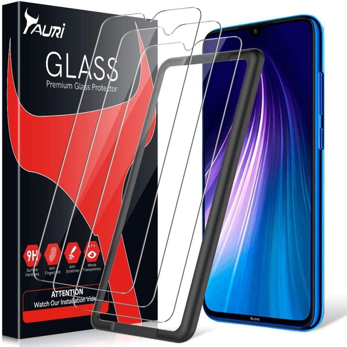 Verre trempé pour Redmi Note 8 - Flying Eye