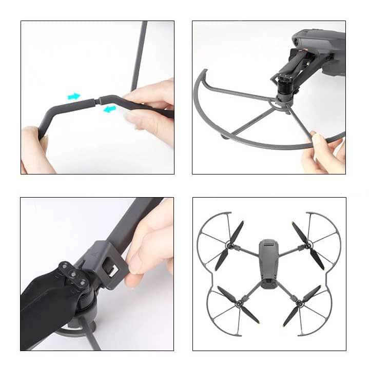 Protecteur d'hélice DJI air 3, protecteur d'hélice amovible à dégagement  rapide pour accessoires DJI air 3 - K&F Concept