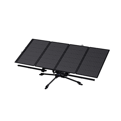 Support intelligent Solar Tracker pour panneau solaire vue avec panneau solaire.jpg