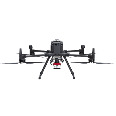 Capteur MicaSence RedEdge-P dual vue sous drone