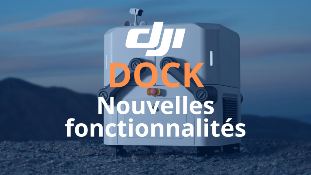 Le DJI Dock reçoit des commandes de vol en direct, des tâches FlyTo, et plus encore.