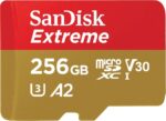 Carte microSD SanDisk Extreme 256Go + Adaptateur SD