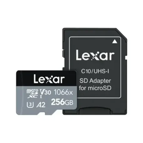 Carte mémoire 256 Go microSDXC Pro 1066x + Adaptateur SD