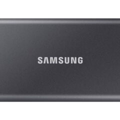 Disque SSD Externe Samsung Portable T7 MU-PC1T0T/WW 1 To USB 3.2 Gris titane