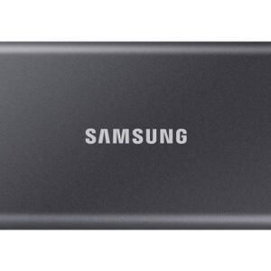 Disque SSD Externe Samsung Portable T7 MU-PC1T0T/WW 1 To USB 3.2 Gris titane