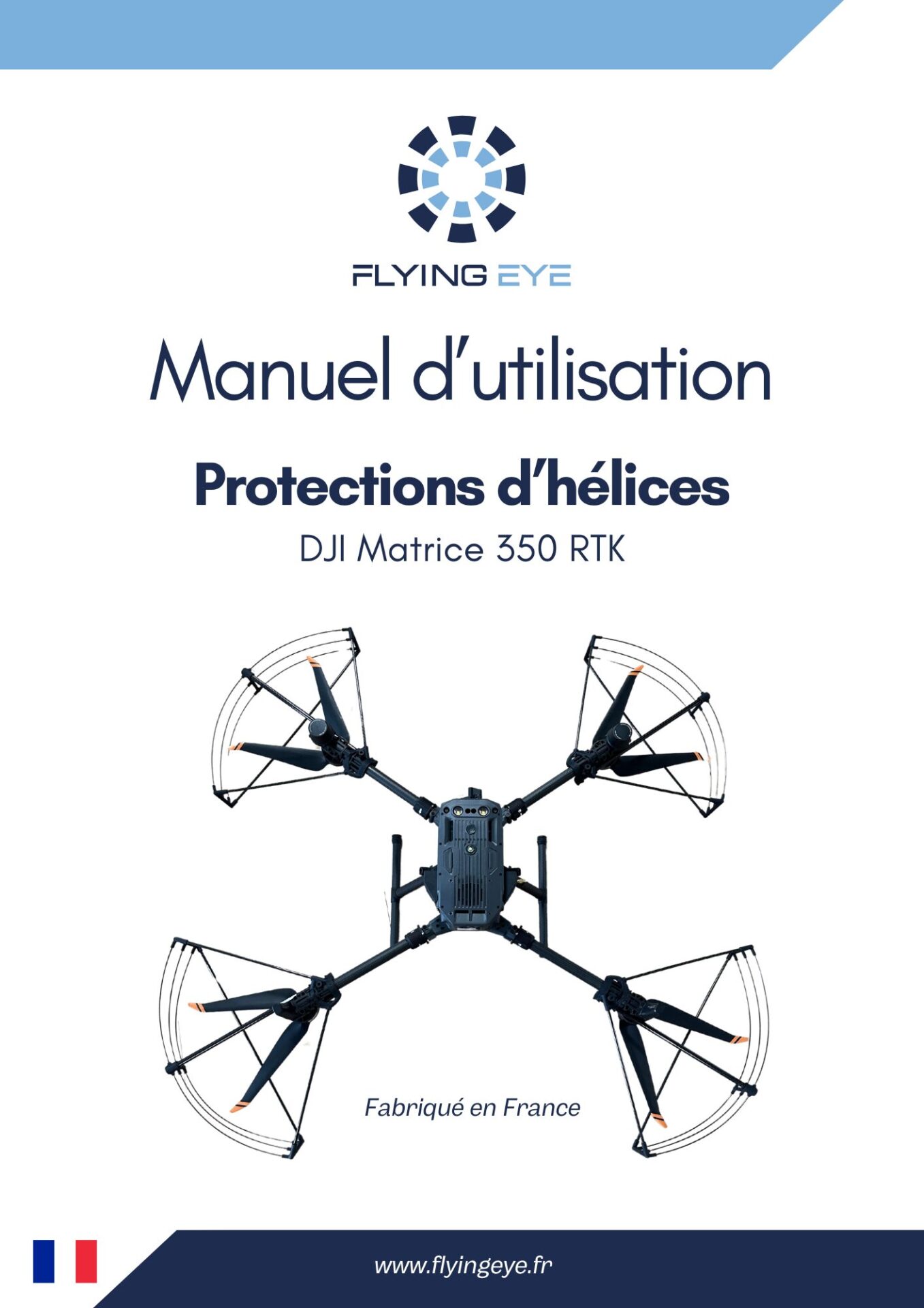 FR - Manuel protections hélices M350