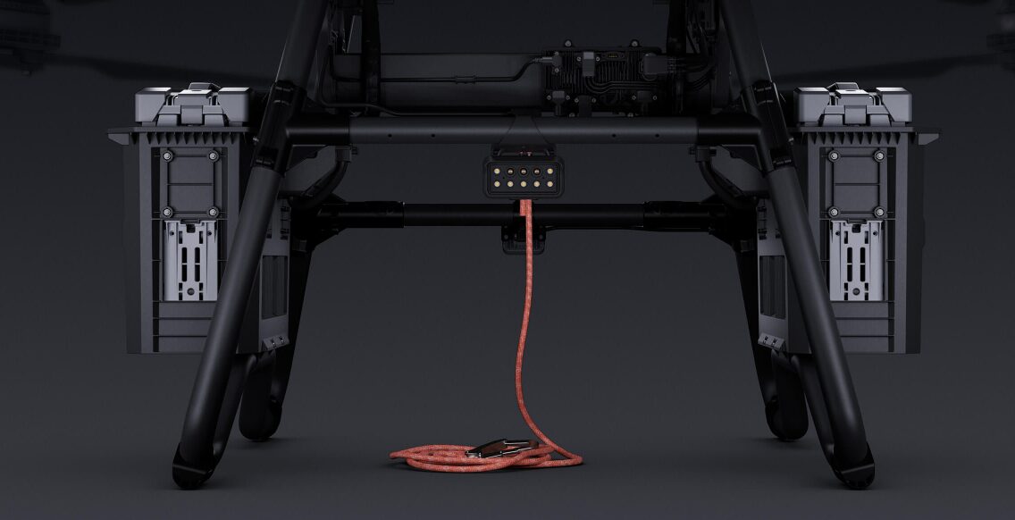 Systeme de levage à double batterie DJI