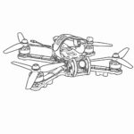 GEKKO 2.1 XL Simple Caméra ELRS/5.8 - HEXADRONE